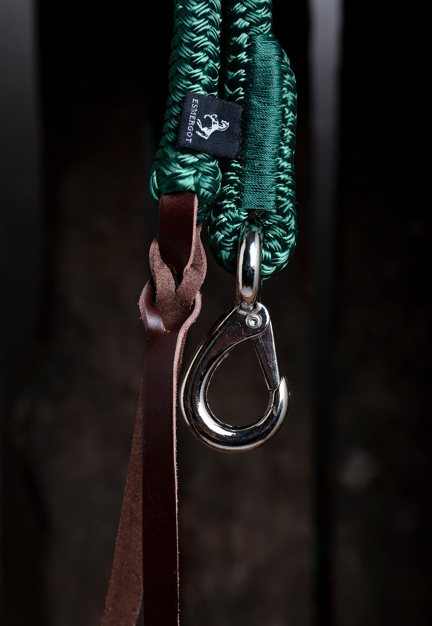 Halter shaft with Carabiner hook